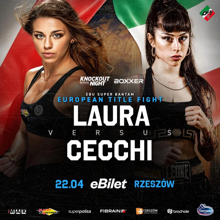 4. Laura Grzyb (8-0, 3 KO) vs Maria Cecchi (8-1, 2 KO) (waga super kogucia)