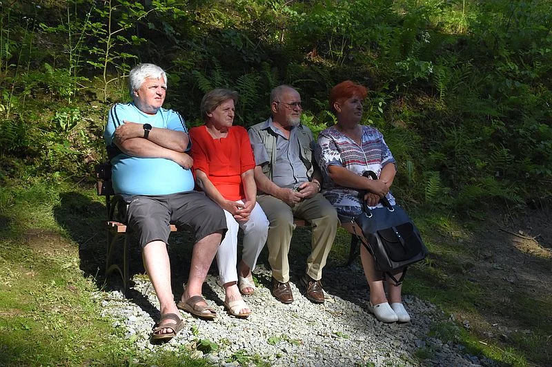 Uroczyste otwarcie Leskich źródełek.