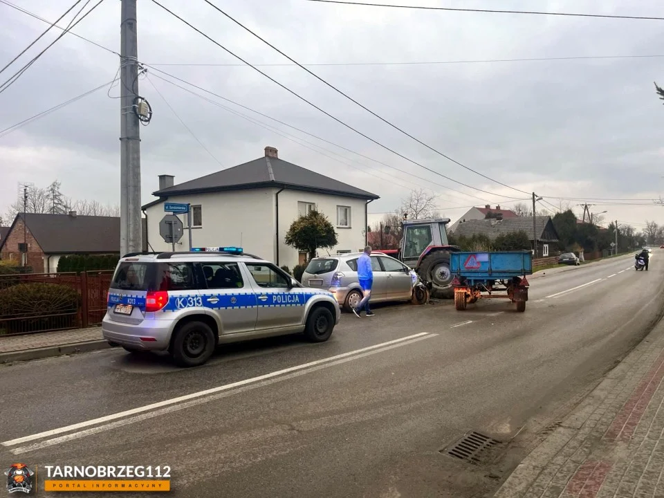 Wypadek w Grębowie