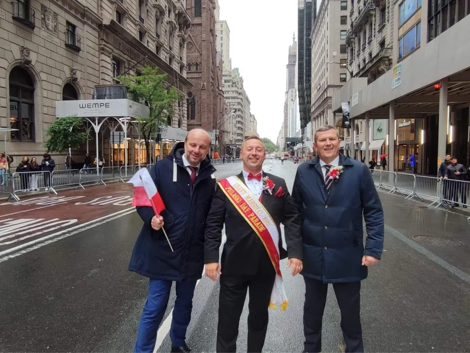 Konrad Fijołek w Stanach Zjednoczonych. Prezydent uczestniczył w Paradzie Pułaskiego w Nowym Jorku