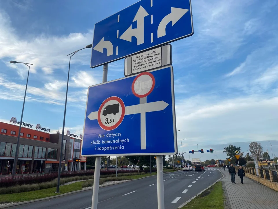 Zakaz wjazdu na Dworaka w Rzeszowie