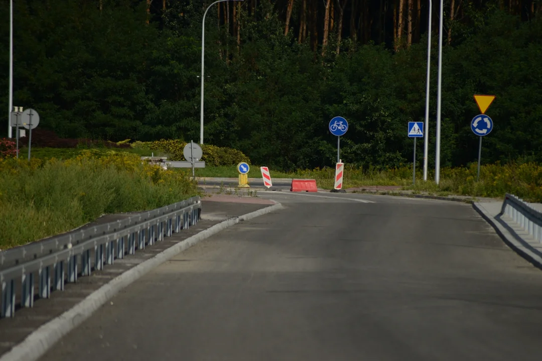 Obwodnica Tarnobrzeg - postęp prac od Lasu Zwierzynieckiego do osiedla Zakrzów