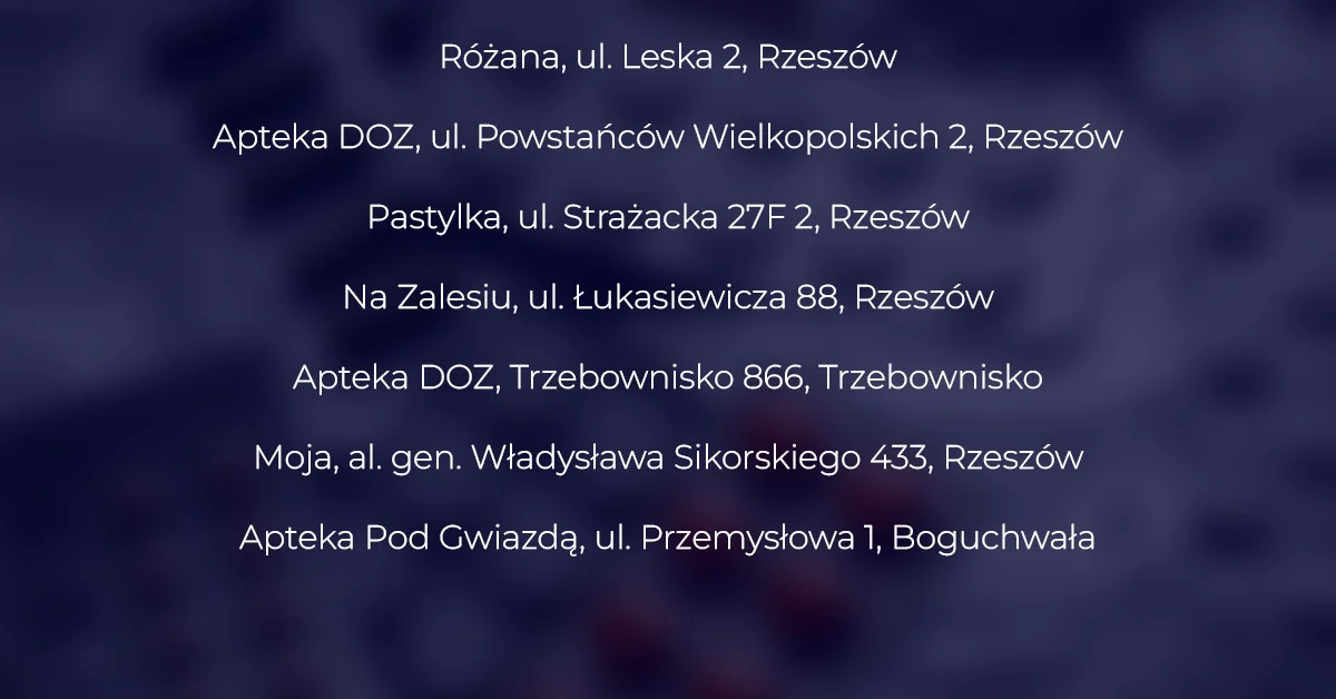 Gdzie oddać przeterminowane leki w Rzeszowie? Zobacz listę punktów