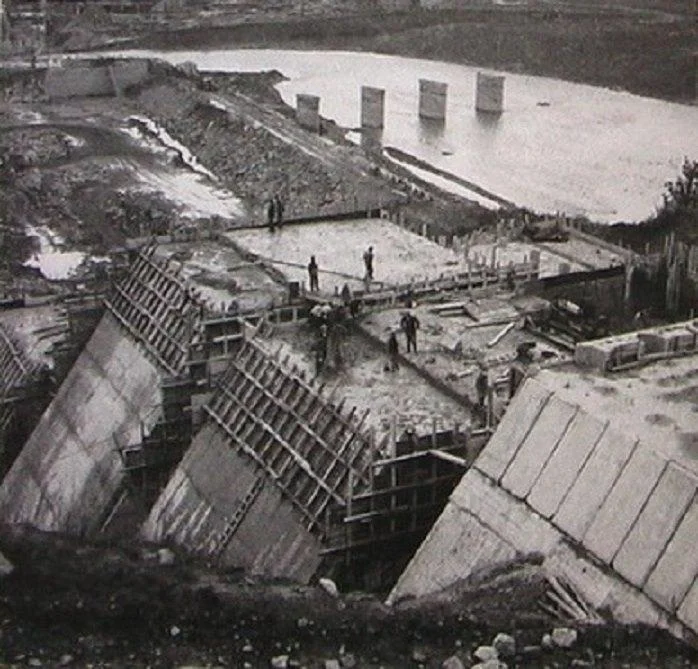 Zapora Wodna w Solinie - archiwalne zdjęcia