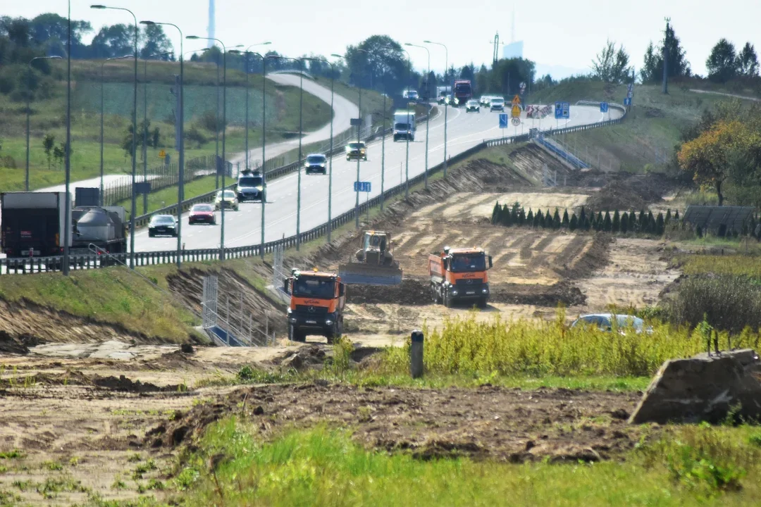 Postępują prace na S19 Sokółów Młp - Jasionka