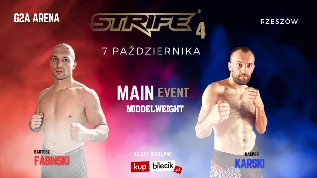 Strife MMA wchodzi do Rzeszowa. Znamy bohaterów gali w G2A Arenie