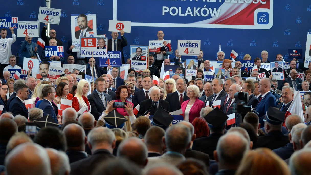 Jarosław Kaczyński w Jasionce. Lider PiS-u ostrzegał przed powrotem Donalda Tuska do władzy [ZDJĘCIA] - Zdjęcie główne