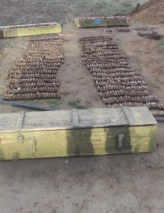 Niewybuchy odnalezione w podrzeszowskiej Jasionce