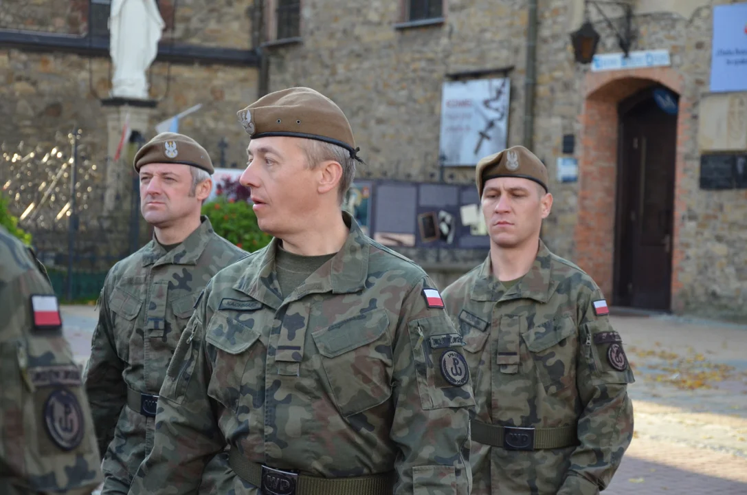 Uroczysta przysięga terytorialsów z Podkarpacia