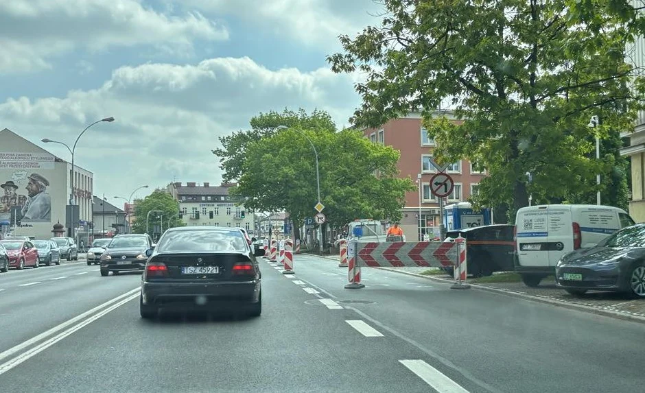 Utrudnienia ruchu w centrum Rzeszowa