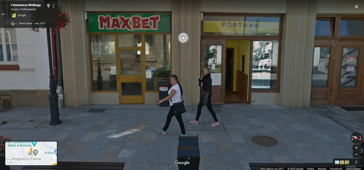 Mieszkańcy Podkarpacia na zdjęciach Google Street View