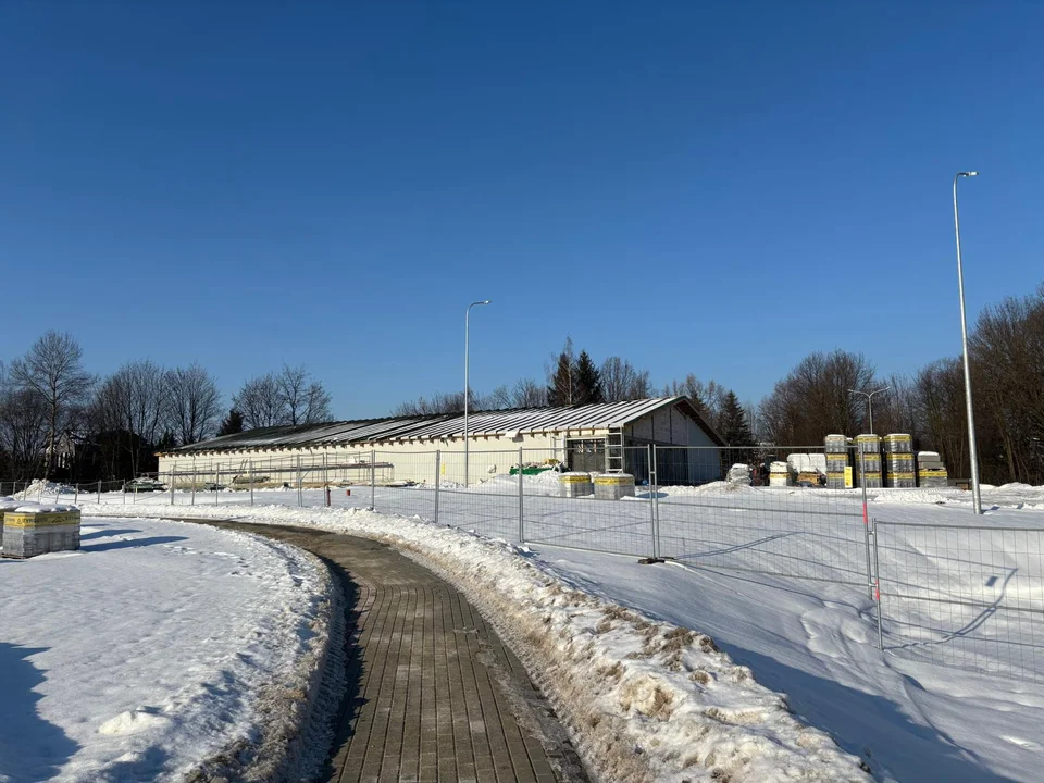 Budowa "Biedronki" w Rzeszowie