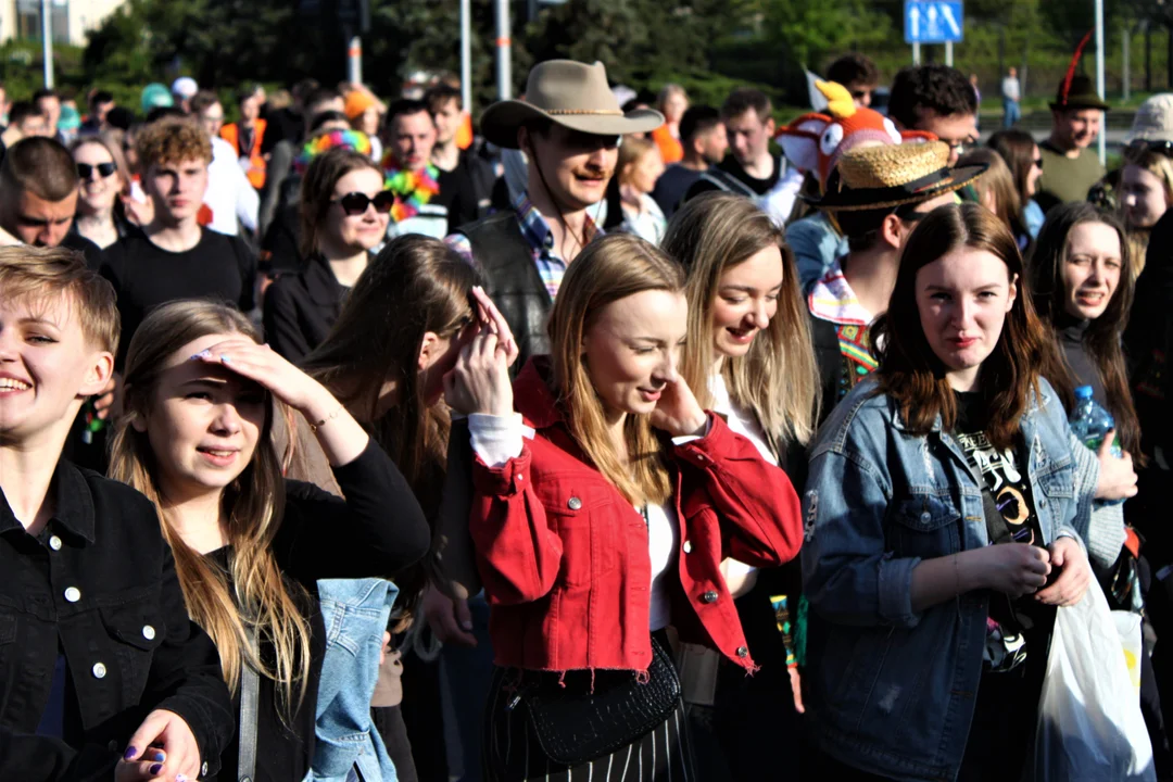 Juwenalia 2023: Studenci przejęli miasto! Barwny korowód ruszył ulicami Rzeszowa