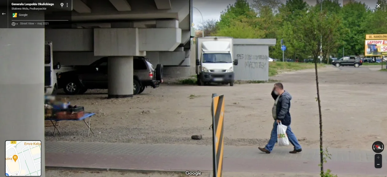 Google Street View 2021 - zdjęcia ze Stalowej Woli, Tarnobrzega i Grębowa