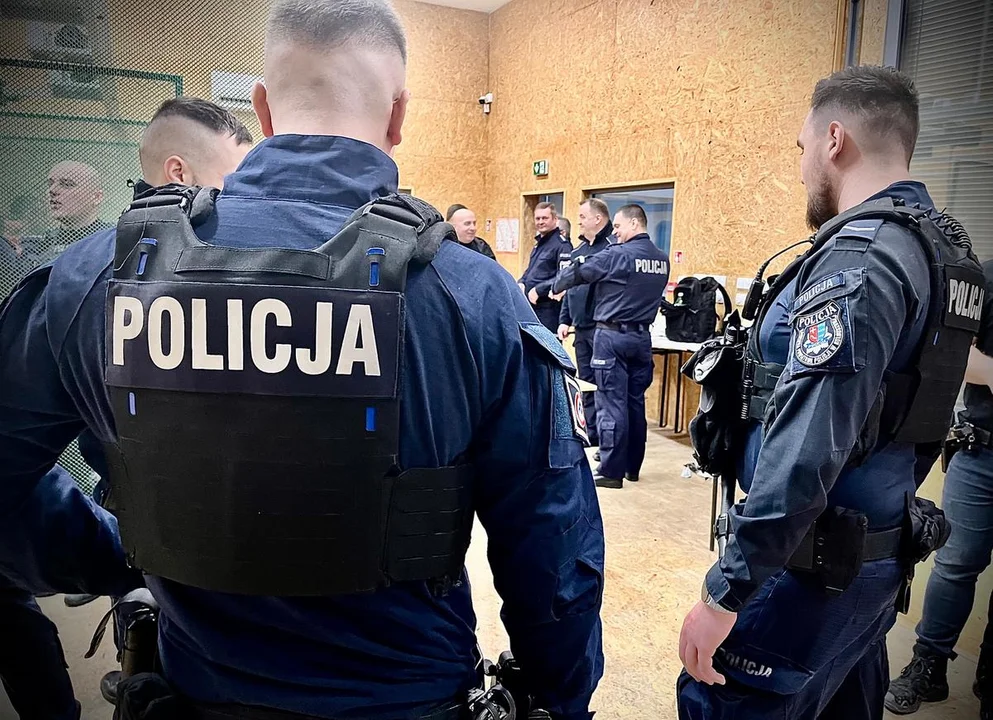 Policjanci z Kolbuszowej na szkoleniu