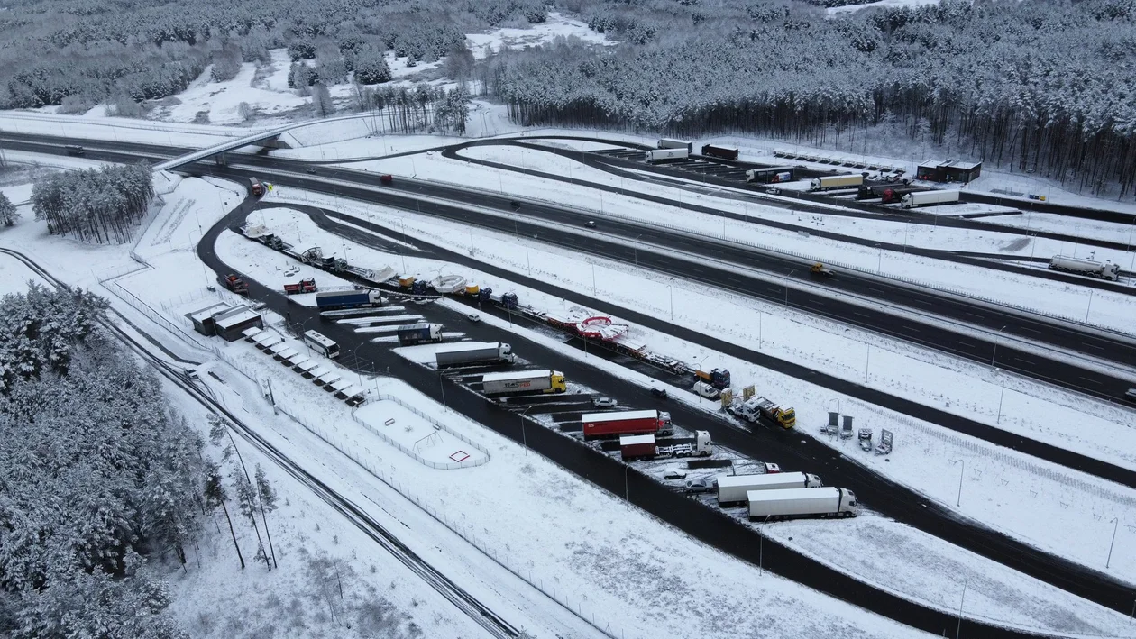 Transport maszyny TBM - szczegóły przejazdu przez województwo podkarpackie