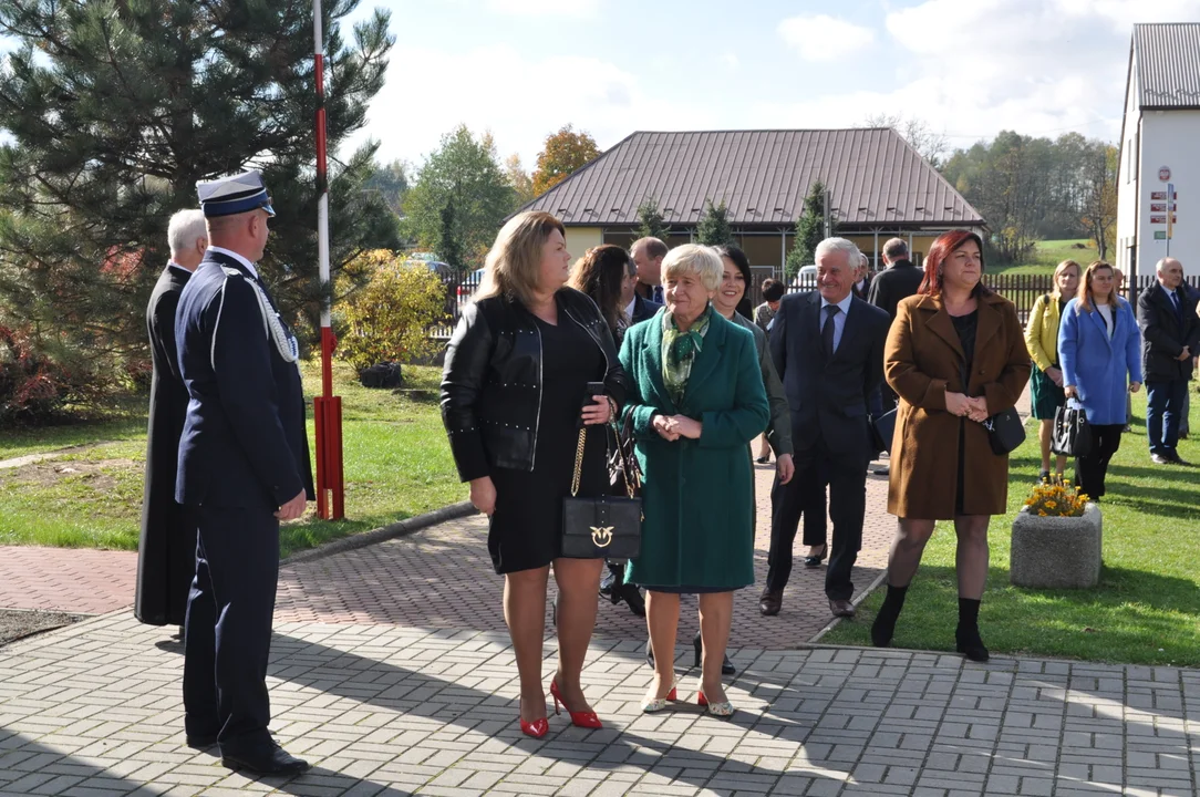 Poświęcenie muralu w Partyni