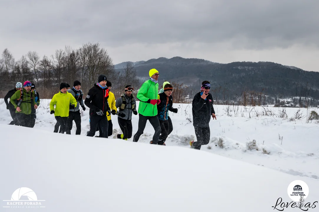 Pogórze Ultra Trail LoveLas Zimą w Wiśniowej