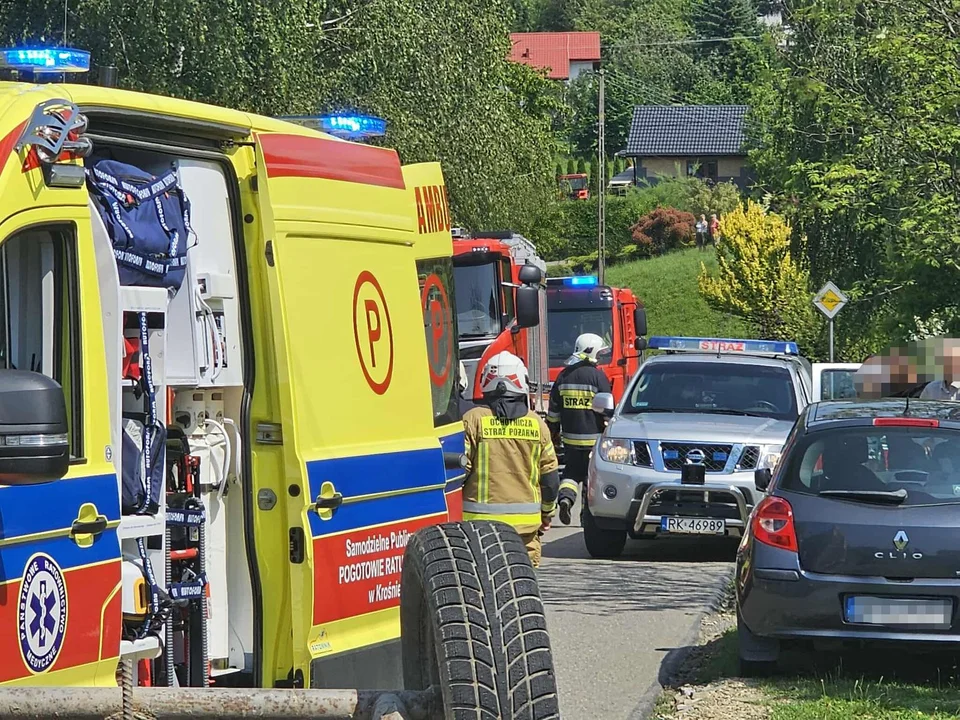 Wypadek w Chorkówce