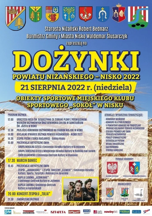 Koncerty, festiwale, dożynki - sprawdź, co będzie się działo w weekend 19-21 sierpnia