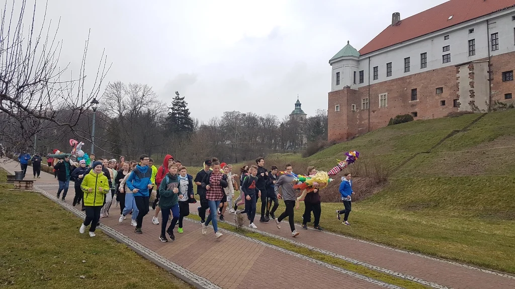 Bieg z Marzanną w Sandomierzu