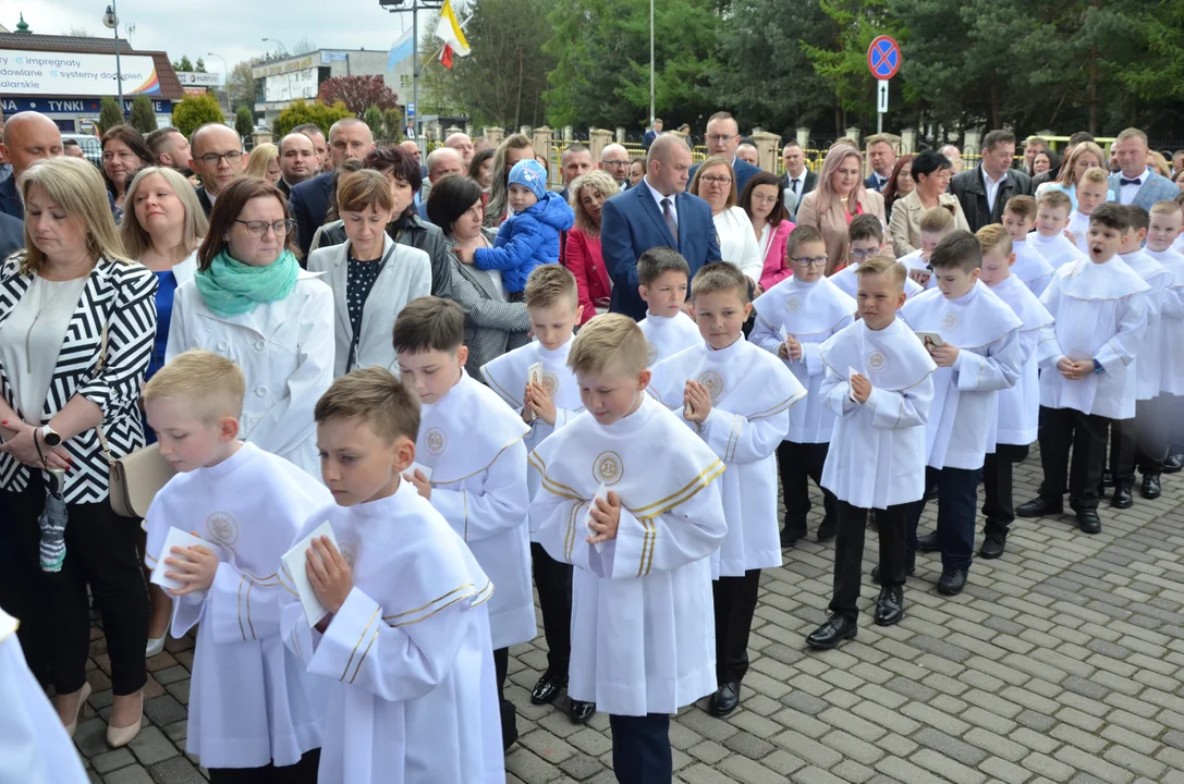 Pierwsza Komunia Święta w Parafii Najświętszego Serca Pana Jezusa w Sanoku