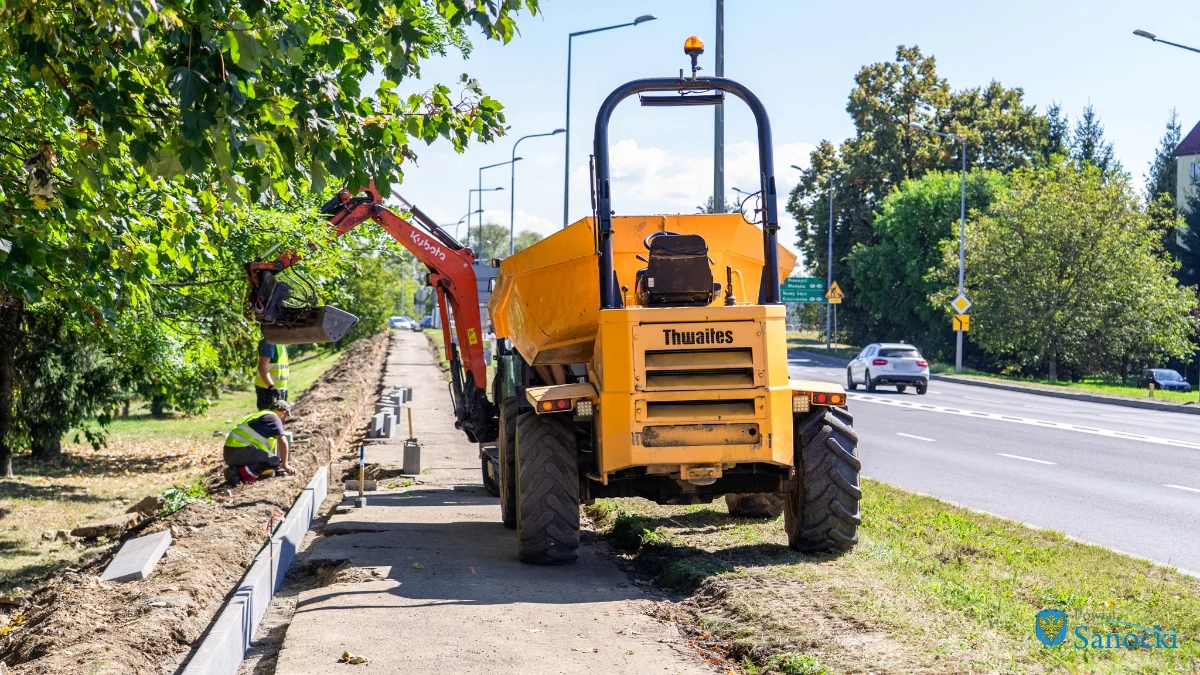 Modernizacja kanalizacji i chodników w Sanoku