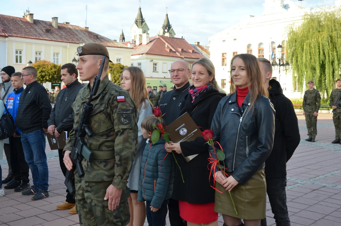 Uroczysta przysięga terytorialsów z Podkarpacia