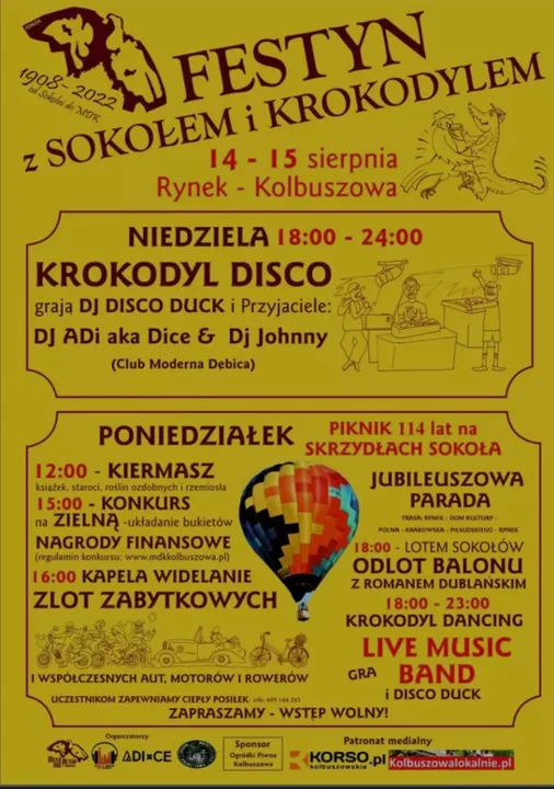 Imprezy w Rzeszowie i okolicach (12.08-14.08)