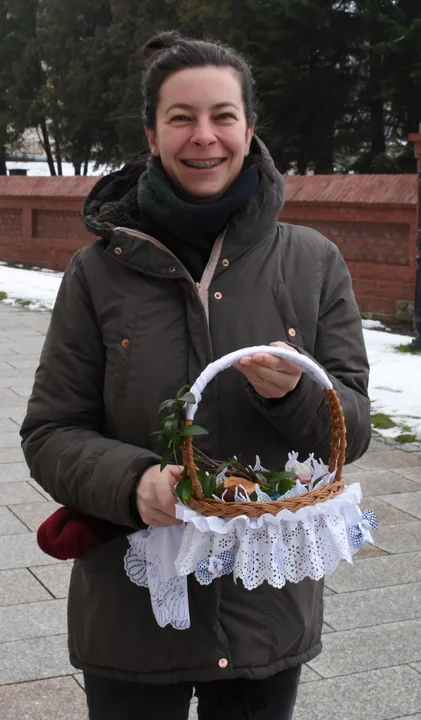 Mieszkańcy Leska poświęcili wielkanocne koszyki