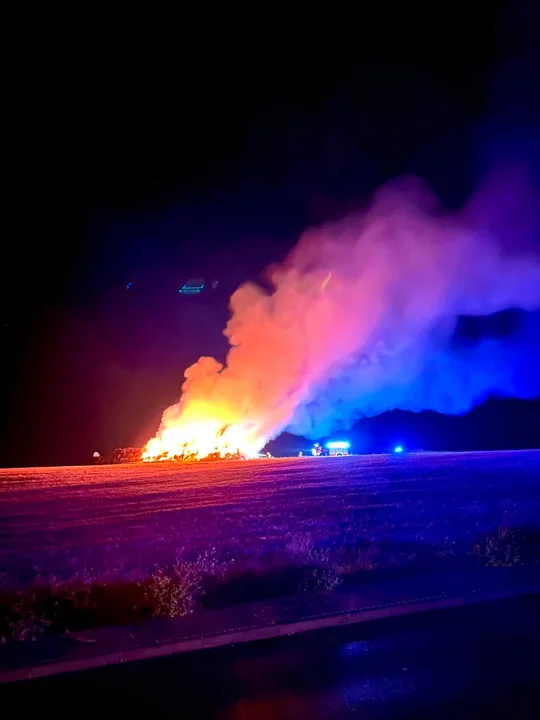Spory pożar pod Rzeszowem