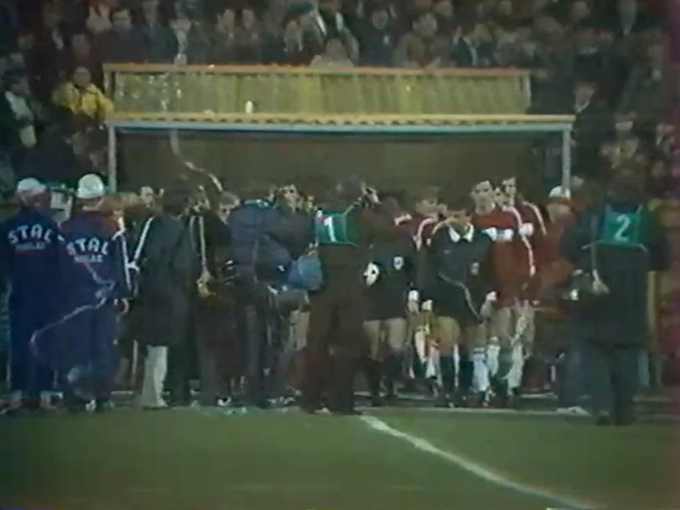 Mecz Polska-Albania w Mielcu 1984
