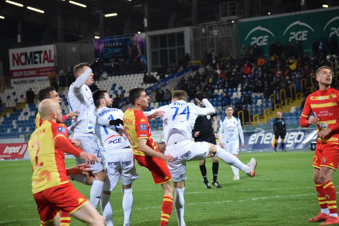 PKO BP Ekstraklasa: Stal Mielec - Jagiellonia Białystok 1:1