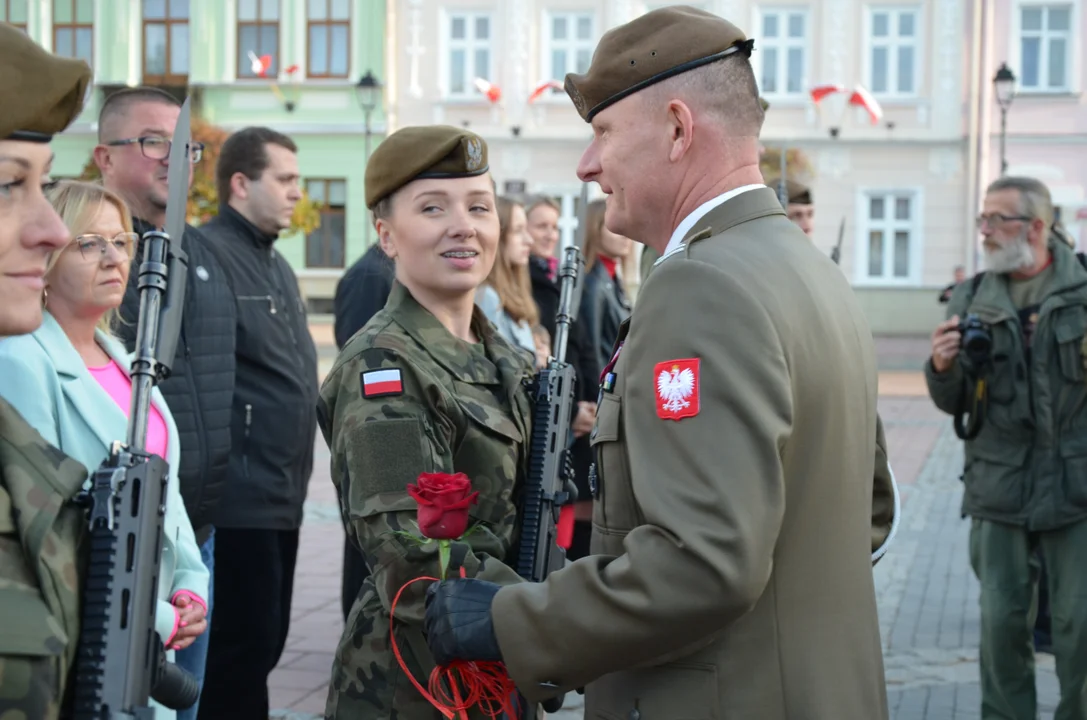 Uroczysta przysięga terytorialsów z Podkarpacia