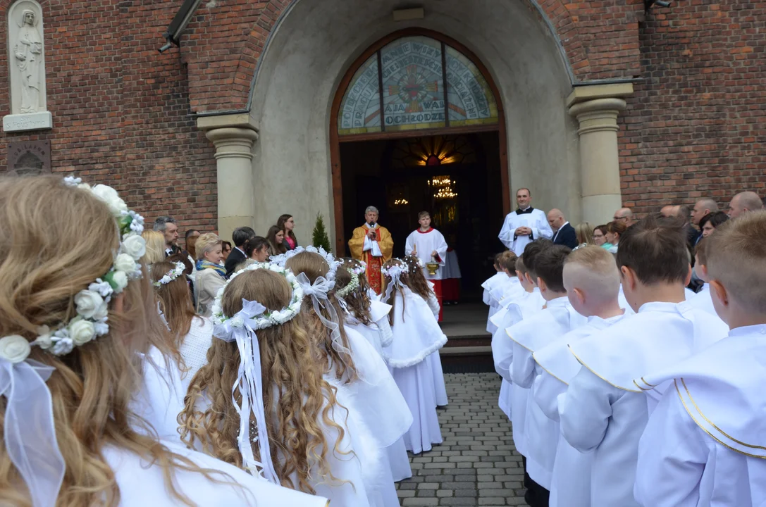 Pierwsza Komunia Święta w Parafii Najświętszego Serca Pana Jezusa w Sanoku