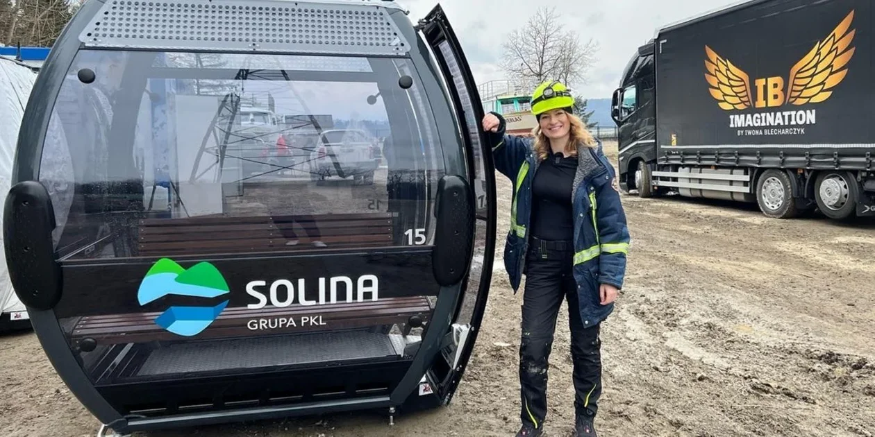 Kolej gondolowa w Solinie. Przypominamy wydarzenia sprzed roku, kiedy wagoniki prosto ze Szwajcarii przywiozła Iwona Blecharczyk [ZDJĘCIA, WIDEO] - Zdjęcie główne