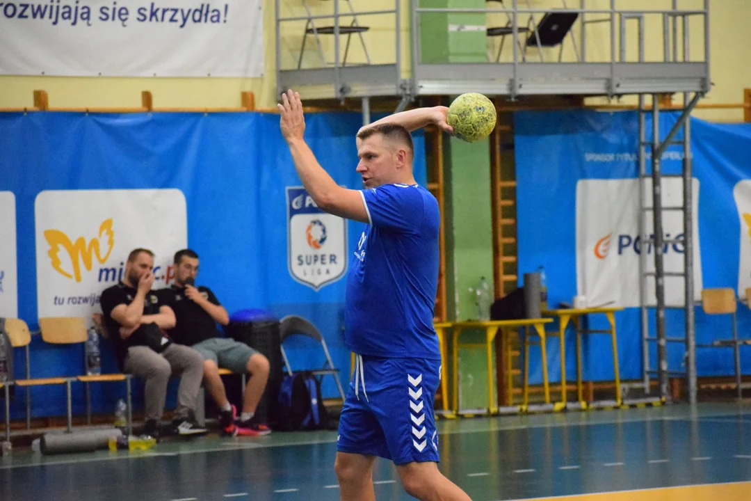 Handball Stal Mielec na treningu