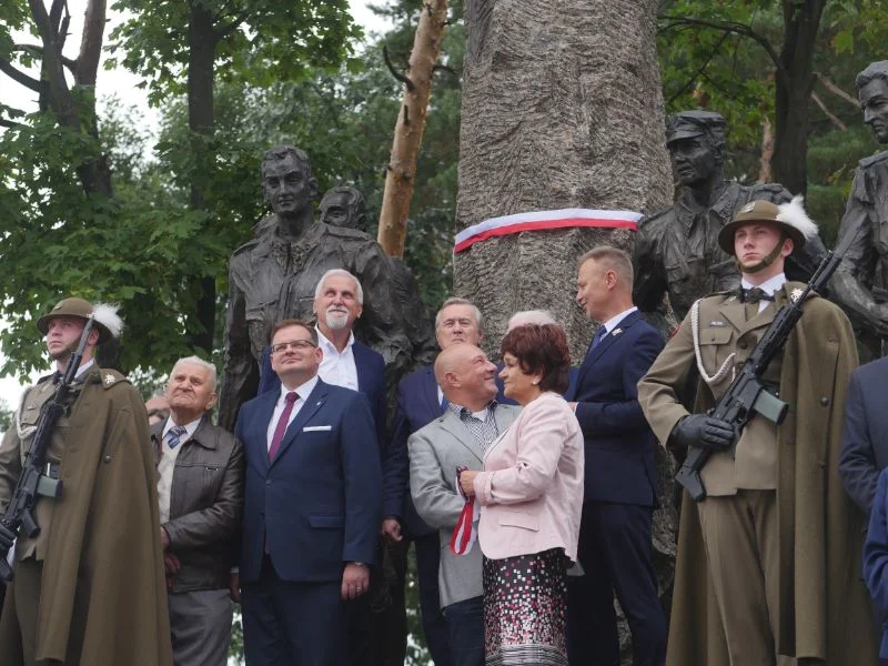 Odsłonięcie pomnika w Mielcu