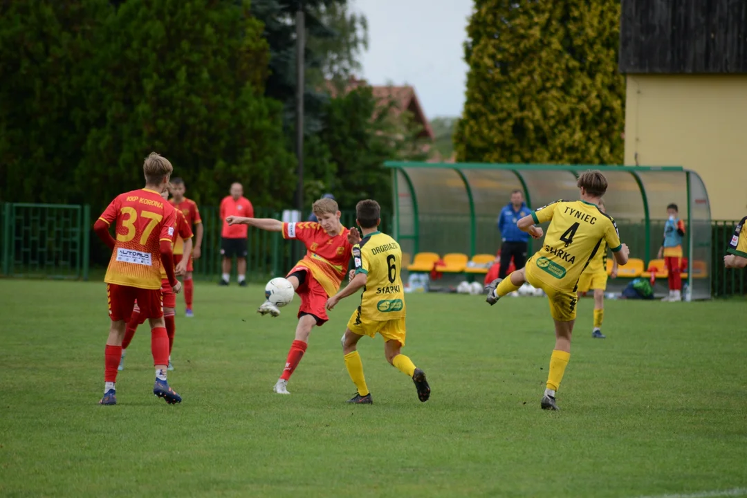 Centralna Liga Juniorów U-15: Siarka Tarnobrzeg - Korona Kielce 6:3