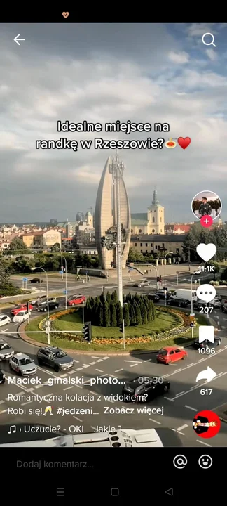 Znajdziecie je pod hasztagiem #Rzeszów w aplikacji TikTok