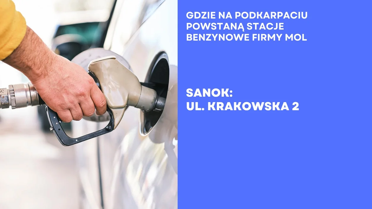 Tutaj będą stacje benzynowe firmy MOL. Poznaj wszystkie lokalizacje na Podkarpaciu