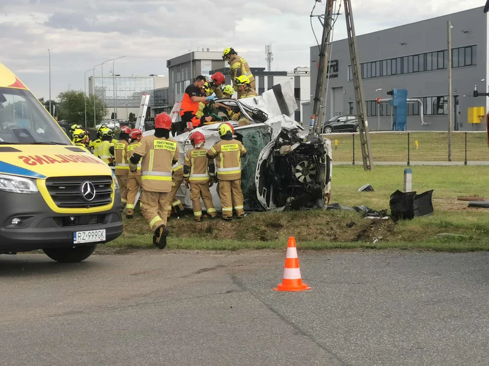 Powazny wypadek w Tajęcinie
