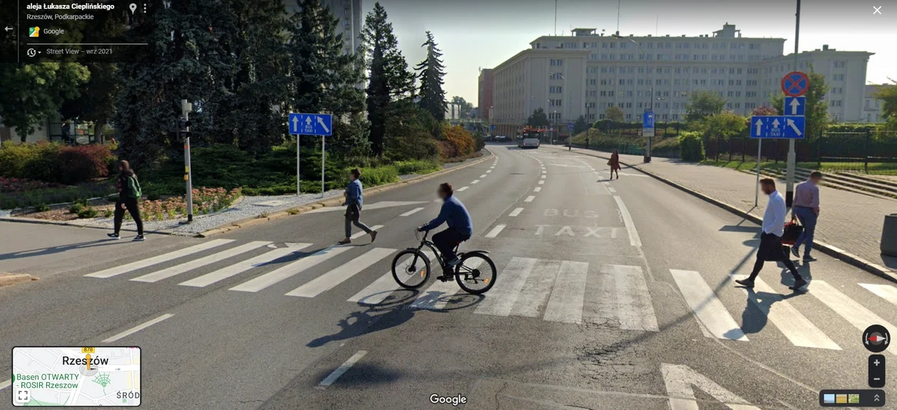 Google Street View 2021 - najnowsze zdjęcia z Rzeszowa, Mielca, Kolbuszowej, Krosna, Sanoka, Tarnobrzega, Stalowej Woli oraz Dębicy