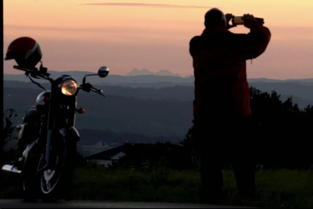 Widok na Tatry z Rzeszowa