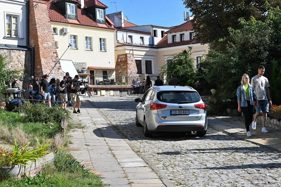 "Ojciec Mateusz" - dzień na planie serialu kręconego w Sandomierzu