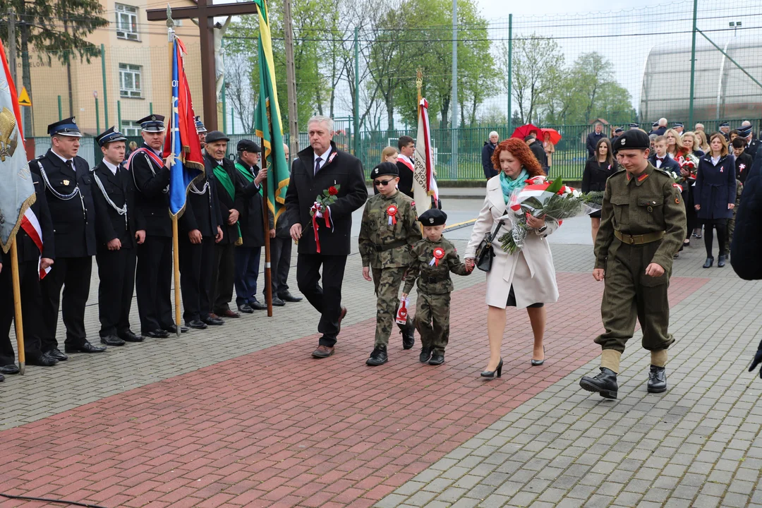 "Za silną i niepodległą Polskę". Obchody święta Konstytucji w Chorzelowie [ZDJĘCIA] - Zdjęcie główne