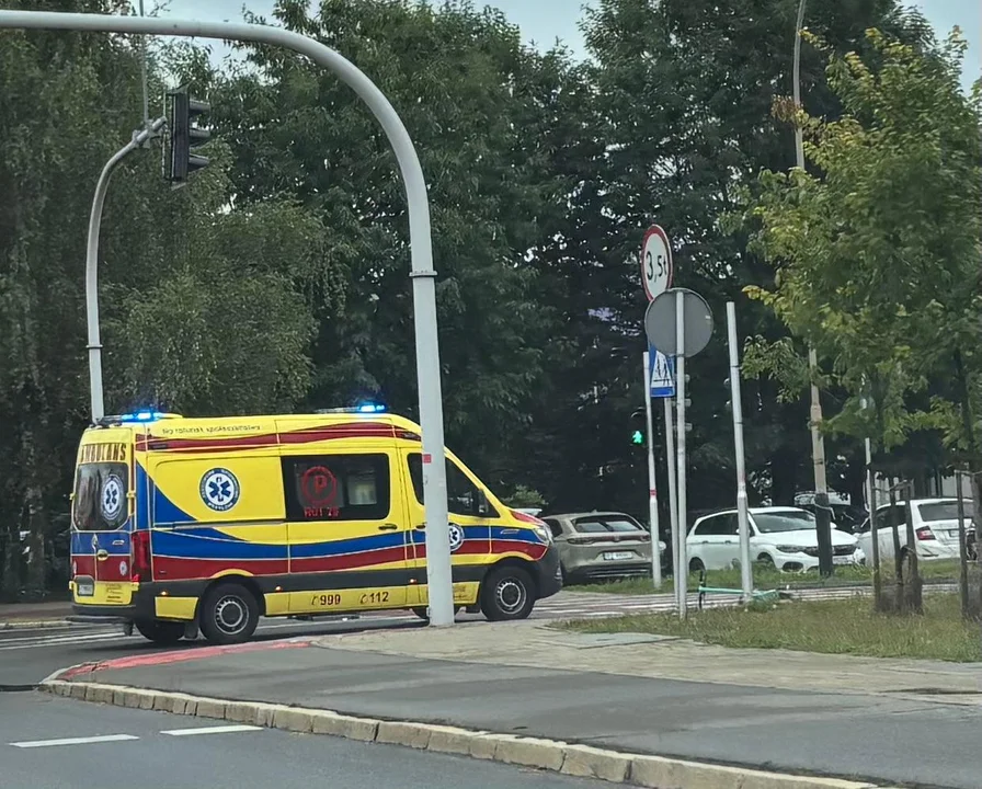 Potrącenie na Rejtana w Rzeszowie