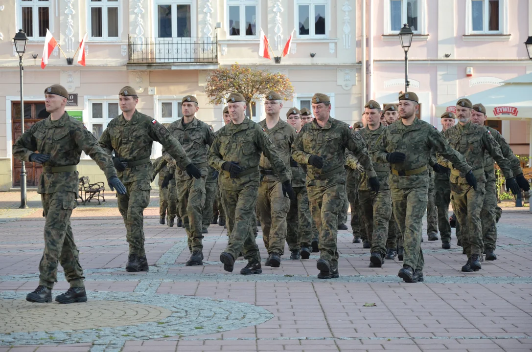 Uroczysta przysięga terytorialsów z Podkarpacia