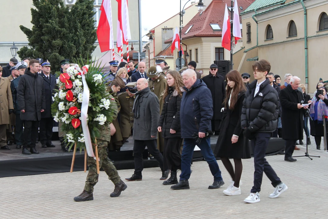 Obchody 104 rocznicy śmierci płk. Lisa-Kuli na Placu Farnym w Rzeszowie