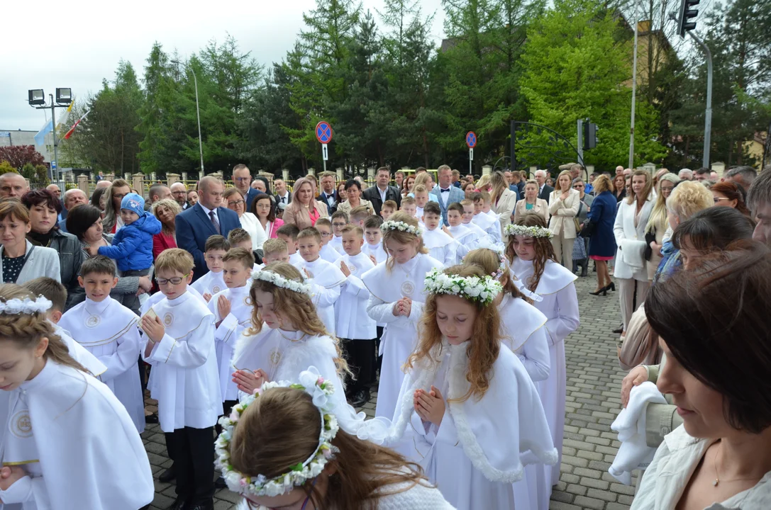 Pierwsza Komunia Święta w Parafii Najświętszego Serca Pana Jezusa w Sanoku